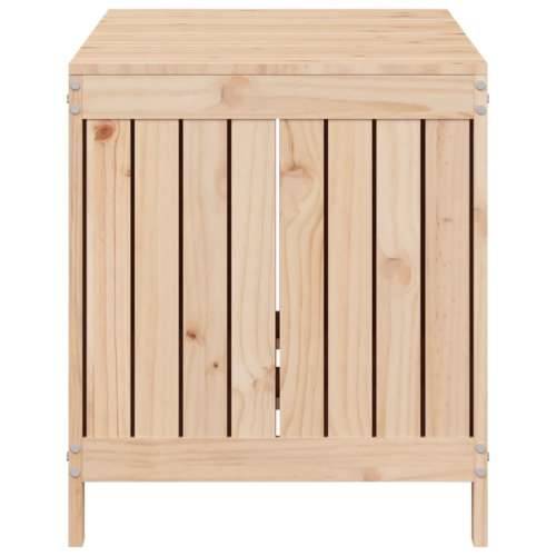 Vrtna kutija za pohranu 121x55x64 cm od masivne borovine - Prirodna boja bora 121 x 55 x 64 cm Cijena