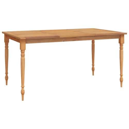 Stol Batavia 150 x 90 x 75 cm od masivne tikovine - prirodna tikovina 150 x 90 x 75 cm 1 Cijena