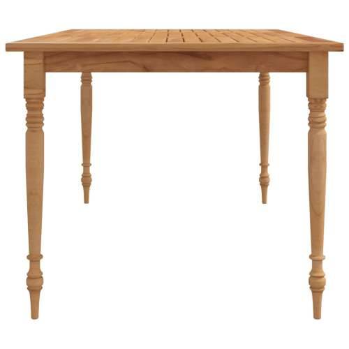 Stol Batavia 150 x 90 x 75 cm od masivne tikovine - prirodna tikovina 150 x 90 x 75 cm 1 Cijena