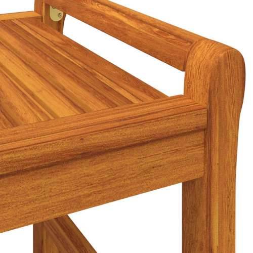 Stolić za kavu 100 x 50 x 50 cm od masivnog drva bagrema Cijena