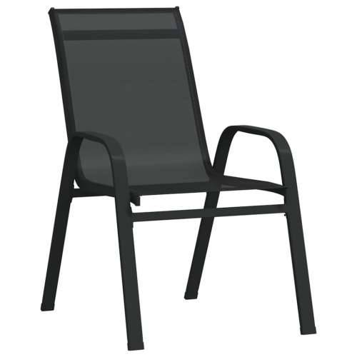 3-dijelni vrtni bistro set crni - Crna na 3 Cijena
