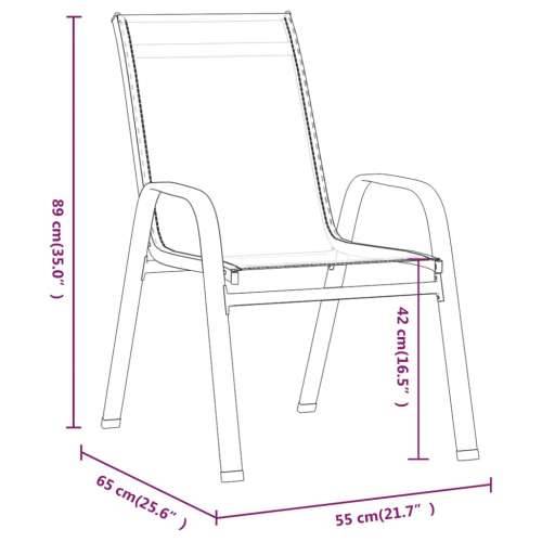 3-dijelni vrtni bistro set crni - Crna na 3 Cijena