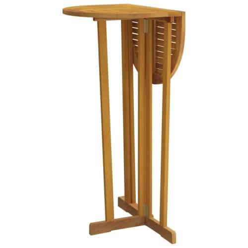 Sklopivi barski stol 90 x 65 x 105 cm od masivne tikovine Cijena