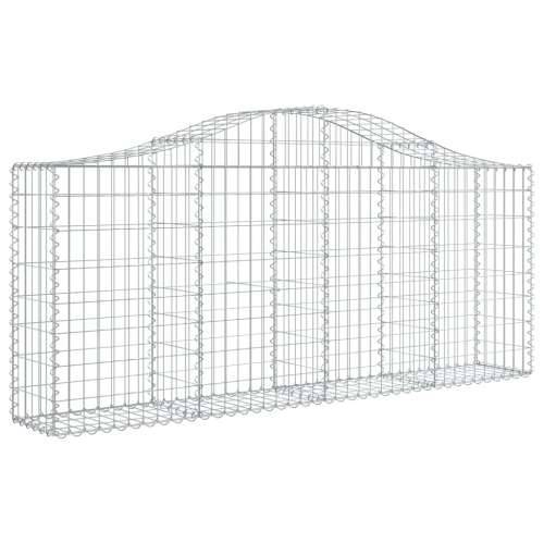 Lučne gabionske košare 10 kom 200x30x80/100cm pocinčano željezo - 200 x 30 x 80/100 cm 10 Cijena