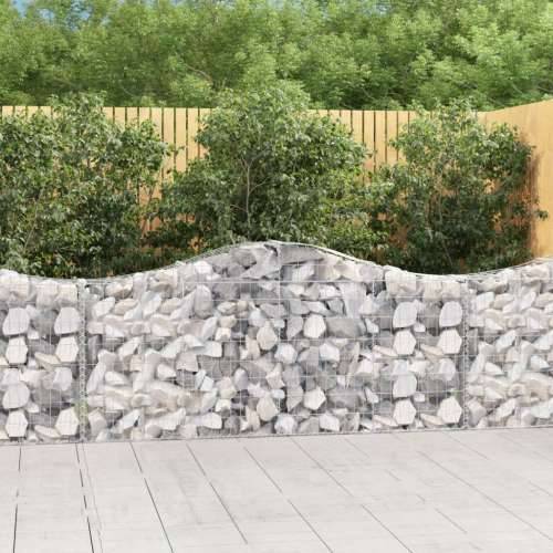 Lučne gabionske košare 13 kom 200x30x80/100cm pocinčano željezo - 200 x 30 x 80/100 cm 13 Cijena