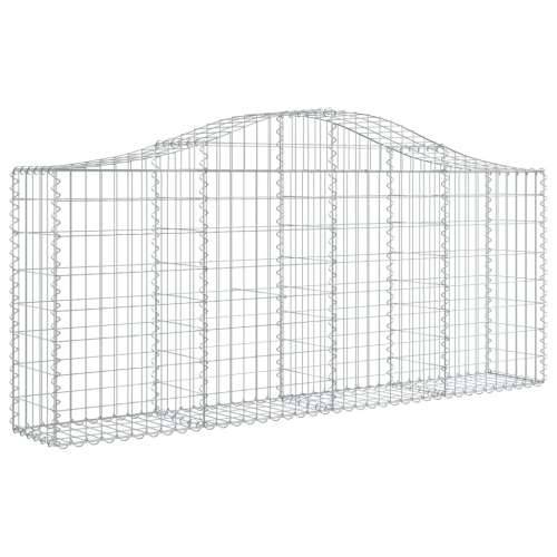 Lučne gabionske košare 14 kom 200x30x80/100cm pocinčano željezo - 200 x 30 x 80/100 cm 14 Cijena