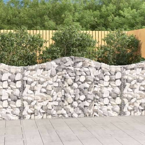 Lučne gabionske košare 10kom 200x30x100/120cm pocinčano željezo - 200 x 30 x 100/120 cm 10 Cijena