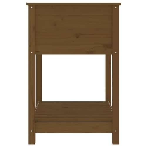 Sadilica s policom boja meda 82,5x54x81 cm od masivne borovine - boja meda 82.5 x 54 x 81 cm 1 Cijena