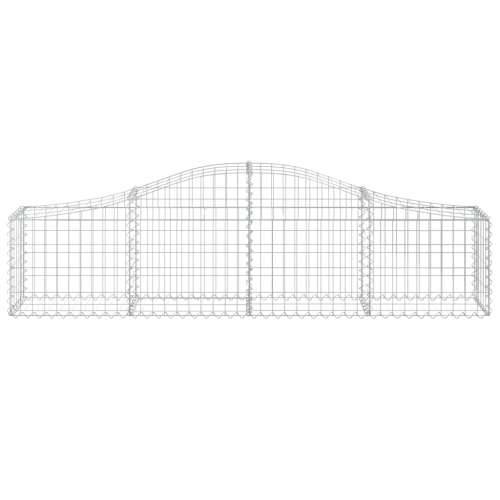 Lučne gabionske košare 12 kom 200x30x40/60 cm pocinčano željezo - 200 x 30 x 40/60 cm 12 Cijena