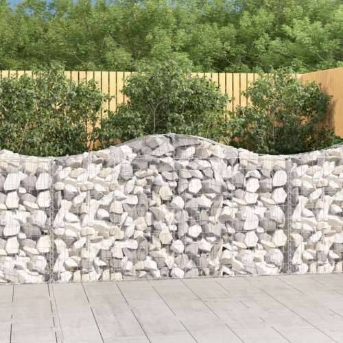 Lučne gabionske košare 20kom 200x30x100/120cm pocinčano željezo - 200 x 30 x 100/120 cm 20 Cijena