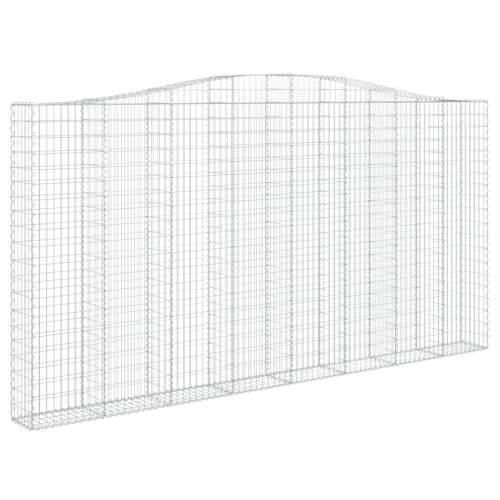 Lučne gabionske košare 2 kom 400x30x200/220cm pocinčano željezo - 400 x 30 x 200/220 cm 2 Cijena
