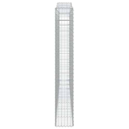 Lučne gabionske košare 2 kom 400x30x200/220cm pocinčano željezo - 400 x 30 x 200/220 cm 2 Cijena