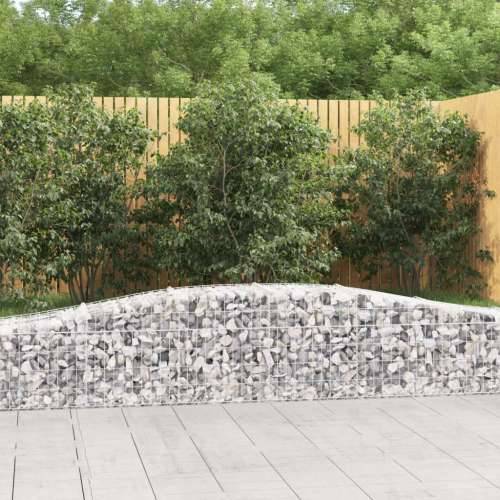 Lučne gabionske košare 2 kom 400x50x40/60 cm pocinčano željezo - 400 x 50 x 40/60 cm 2 Cijena