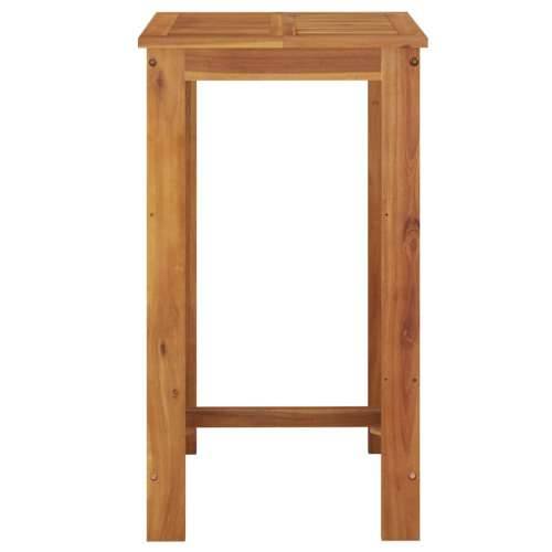 Vrtni barski stol 60 x 60 x 105 cm od masivnog bagremovog drva  - 60 x 60 x 105 cm 1 Cijena