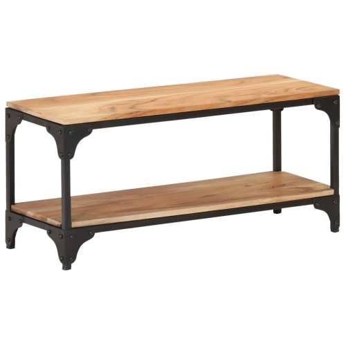 Stolić za kavu 90 x 30 x 40 cm od masivnog bagremovog drva Cijena