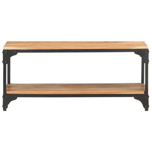 Stolić za kavu 90 x 30 x 40 cm od masivnog bagremovog drva Cijena