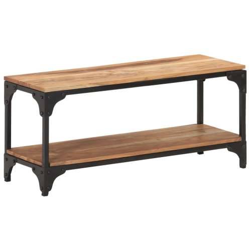 Stolić za kavu 90 x 30 x 40 cm od masivnog bagremovog drva Cijena