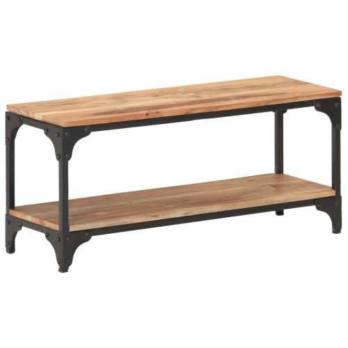 Stolić za kavu 90 x 30 x 40 cm od masivnog bagremovog drva Cijena