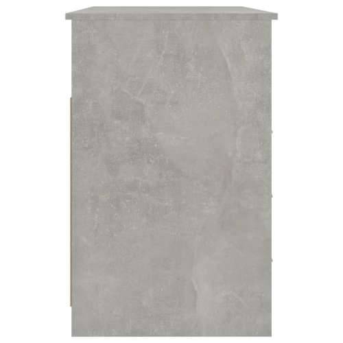 Radni stol siva boja betona 102x50x76 cm konstruirano drvo Cijena