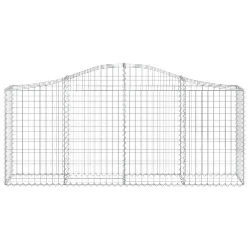Lučne gabionske košare 25 kom 200x30x80/100cm pocinčano željezo - 200 x 30 x 80/100 cm 25 Cijena