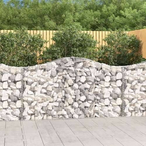 Lučne gabionske košare 25kom 200x30x100/120cm pocinčano željezo - 200 x 30 x 100/120 cm 25 Cijena