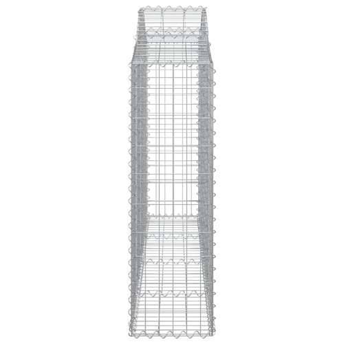 Lučne gabionske košare 25kom 200x30x100/120cm pocinčano željezo - 200 x 30 x 100/120 cm 25 Cijena