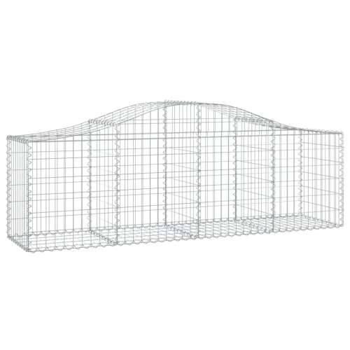 Lučne gabionske košare 20 kom 200x50x60/80 cm pocinčano željezo - 200 x 50 x 60/80 cm 20 Cijena