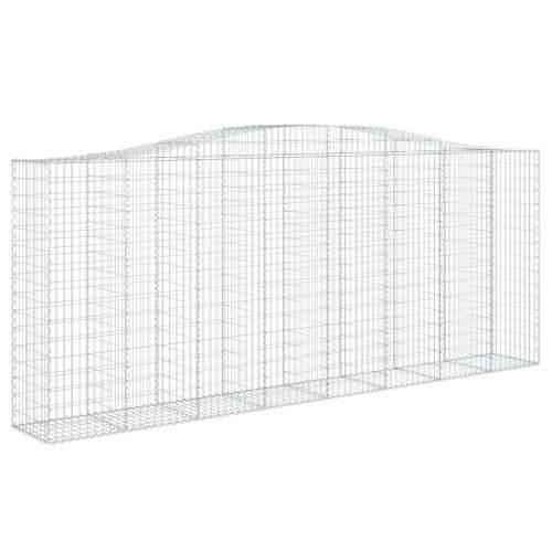 Lučne gabionske košare 2 kom 400x30x160/180cm pocinčano željezo - 400 x 50 x 160/180 cm 2 Cijena