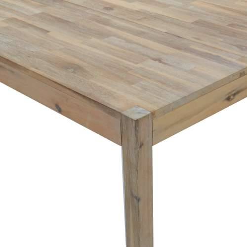 Blagovaonski stol 110 x 70 x 75 cm od masivnog bagremovog drva Cijena