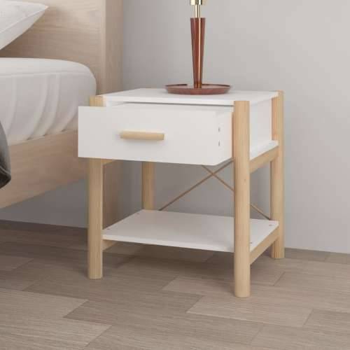 Noćni ormarići 2 kom bijeli 42x38x45 cm od konstruiranog drva - Bijela 2 Cijena
