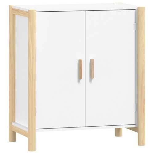 Komoda bijela 62 x 38 x 70 cm od konstruiranog drva - Bijela 1 Cijena