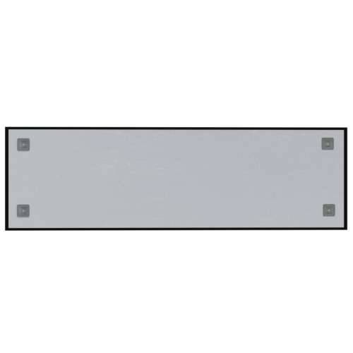 Zidna magnetna ploča crna 100x30 cm od kaljenog stakla Cijena