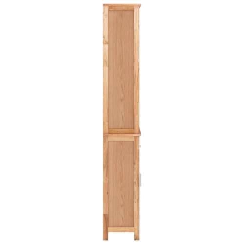 Kupaonski ormarić 42 x 29 x 182 cm od masivnog drva oraha - 42 x 29 x 182 cm 1 Cijena