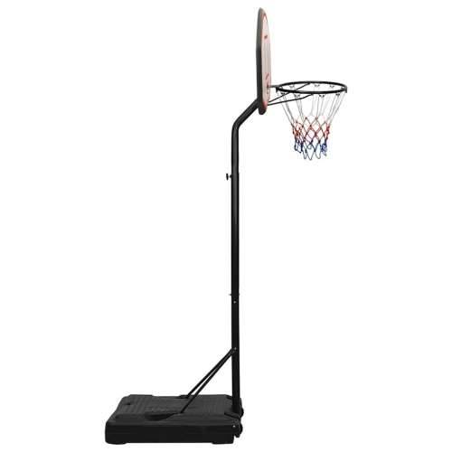 Košarkaški stalak crni 237 - 307 cm od polietilena - Crna Cijena