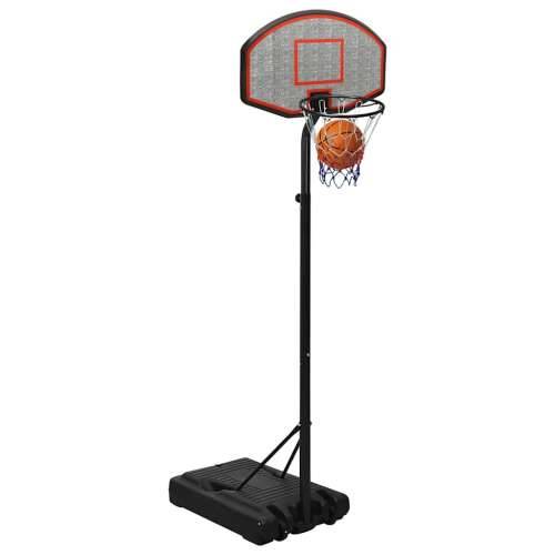 Košarkaški stalak crni 237 - 307 cm od polietilena - Crna Cijena