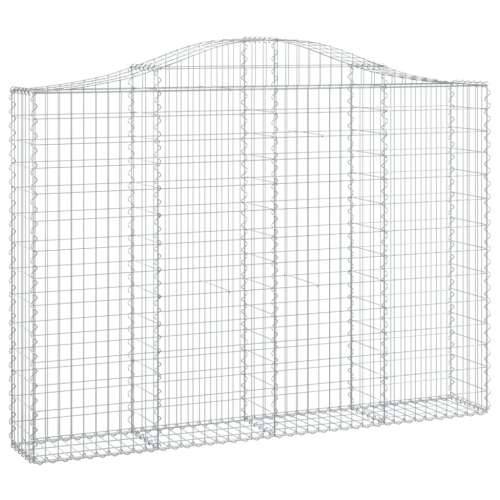 Lučne gabionske košare 6 kom 200x30x40/60 cm pocinčano željezo - 200 x 30 x 140/160 cm 6 Cijena
