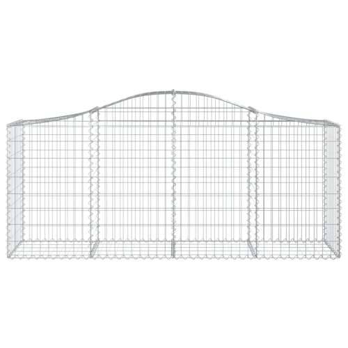 Lučne gabionske košare 11 kom 200x50x80/100cm pocinčano željezo - 200 x 50 x 80/100 cm 11 Cijena