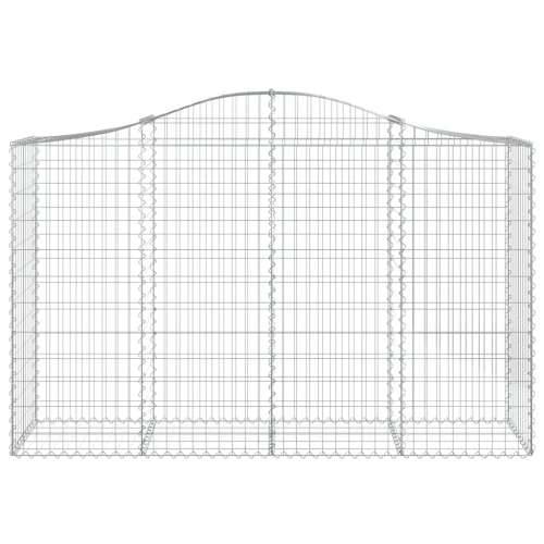 Lučne gabionske košare 13kom 200x50x120/140cm pocinčano željezo - 200 x 50 x 120/140 cm 13 Cijena