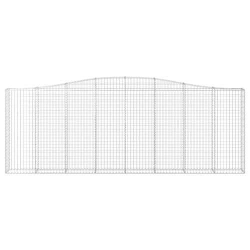 Lučne gabionske košare 7 kom 400x30x140/160cm pocinčano željezo - 400 x 30 x 140/160 cm 7 Cijena