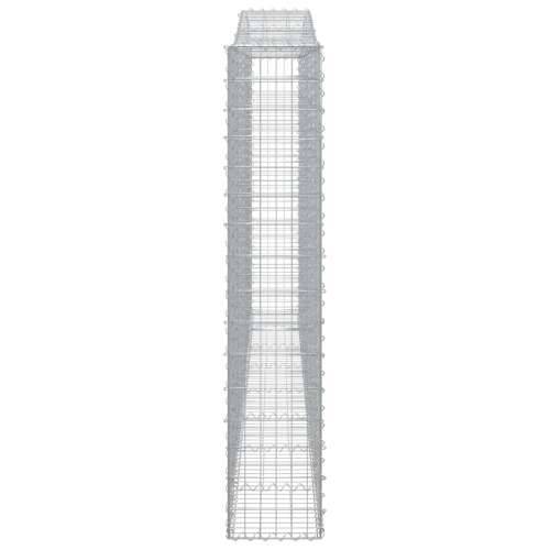 Lučne gabionske košare 2 kom 400x30x160/180cm pocinčano željezo - 400 x 30 x 160/180 cm 2 Cijena