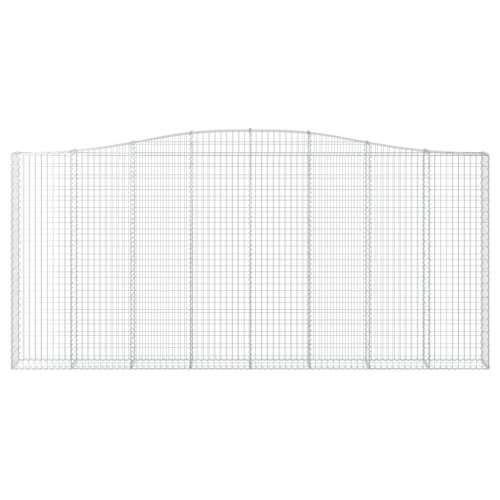 Lučne gabionske košare 3 kom 400x30x180/200cm pocinčano željezo - 400 x 30 x 180/200 cm 3 Cijena