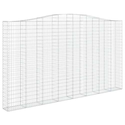 Lučne gabionske košare 2 kom 400x30x220/240cm pocinčano željezo - 400 x 30 x 220/240 cm 2 Cijena