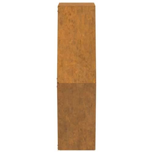 Zidne sadilice 2 kom boja hrđe od čelika COR-TEN 46x10x40 cm - 46 x 10 x 40 cm 2 Cijena