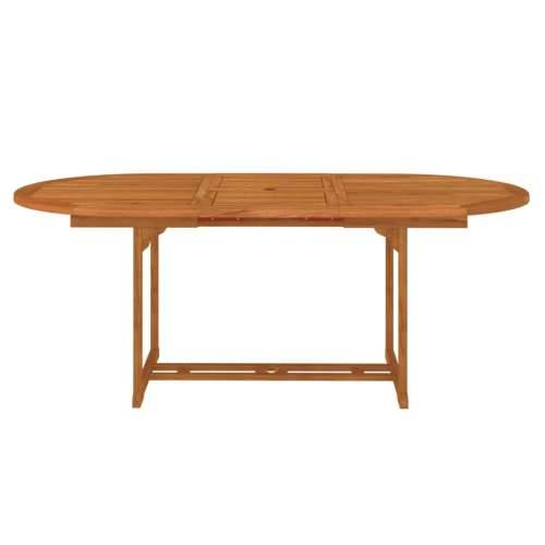 Vrtni stol 200 x 100 x 75 cm od masivnog drva eukaliptusa Cijena