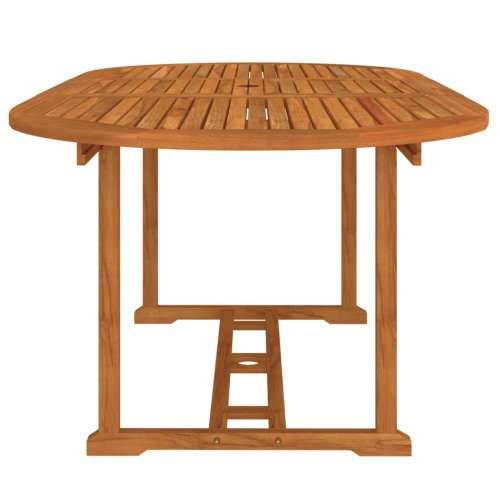 Vrtni stol 200 x 100 x 75 cm od masivnog drva eukaliptusa Cijena