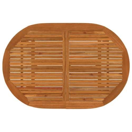 Vrtni stol 200 x 100 x 75 cm od masivnog drva eukaliptusa Cijena