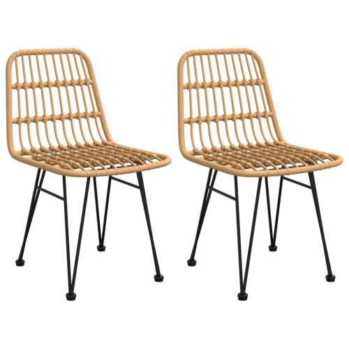 Vrtne stolice 2 kom 48 x 62 x 84 cm od PE ratana Cijena