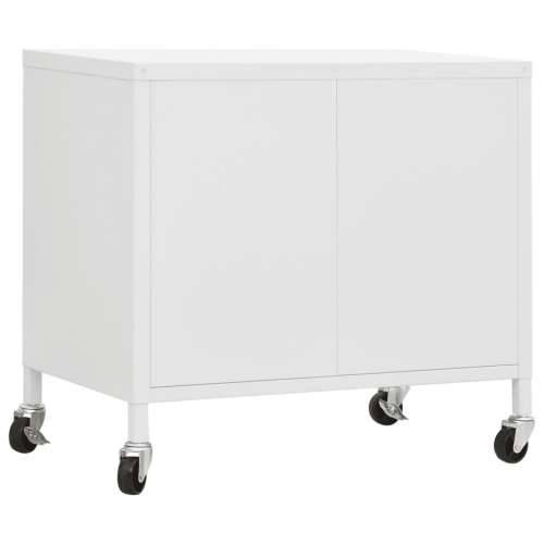 Ormarić za pohranu bijeli 60 x 35 x 56 cm čelični - Bijela 1 Cijena