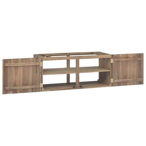 Zidni kupaonski ormarić 90x39x40 cm od masivne tikovine - 90 x 39 x 40 cm 1 Cijena