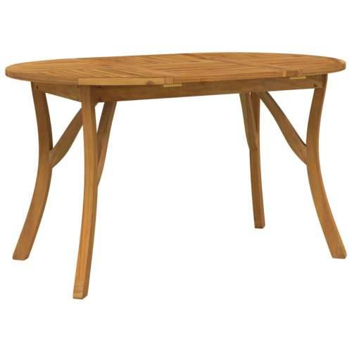 Vrtni stol 150x90x75 cm od masivnog bagremovog drva - 150 x 90 x 75 cm 1 Ovalno Cijena